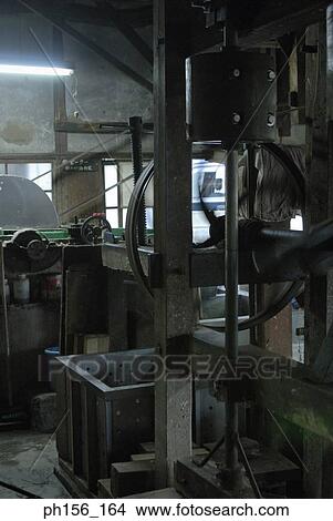 Picture - Interiors of a workshop. Fotosearch