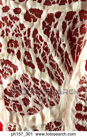 Meat with fat, close-up View Large Photo Image Stock Image - Meat with fat, close-up. Fotosearch