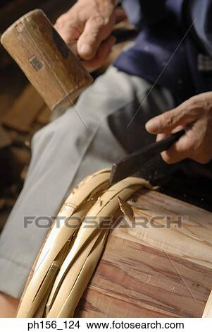 Picture - Mid section view of a carpenter. Fotosearch