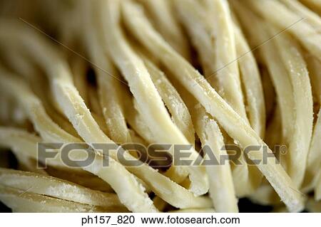 Stock Image - Noodles, close-up. Fotosearch