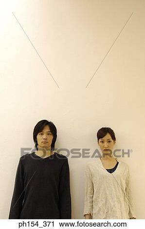 Portrait of a young couple thinking View Large Photo Image Stock Image - Portrait of a young couple thinking. Fotosearch