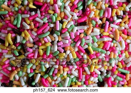 Rainbow sprinkles View Large Photo Image Picture - Rainbow sprinkles. Fotosearch