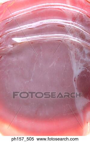 Stock Photography - Sliced ham, close-up. Fotosearch