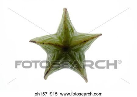 Stock Photography - Star fruit, top view. Fotosearch