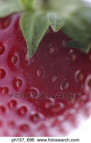 Stock Photograph - Strawberry, close-up. Fotosearch