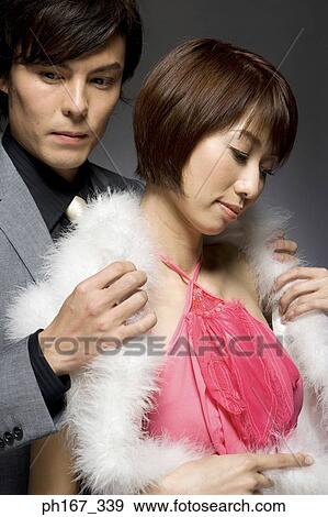 Portrait of a couple View Large Photo Image Stock Photo - Portrait of a couple. Fotosearch