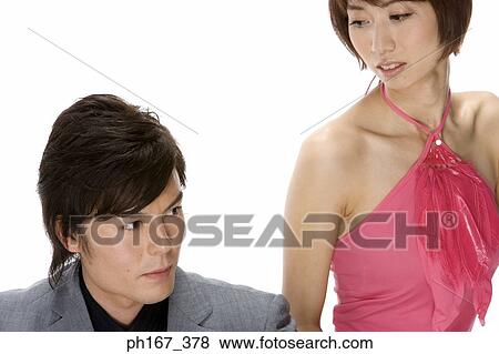 Stock Photo - Portrait of a couple. Fotosearch