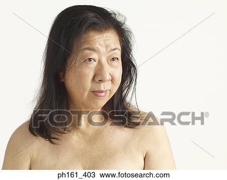 Portrait of mature woman, close-up View Large Photo Image Stock Image - Portrait of mature woman, close-up. Fotosearch