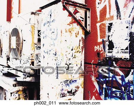 Graffiti on air conditioner compressor and duct View Large Photo Image Stock Image - Graffiti on air conditioner compressor and duct. Fotosearch