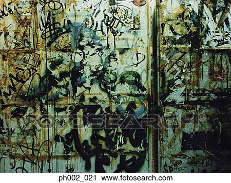 Graffiti on wall View Large Photo Image Stock Image - Graffiti on wall. Fotosearch