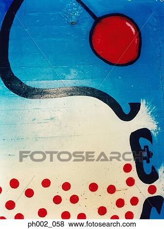 Graffiti on wall View Large Photo Image Stock Photo - Graffiti on wall. Fotosearch