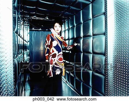 Woman in a nightclub, portrait View Large Photo Image Stock Image - Woman in a nightclub, portrait . Fotosearch