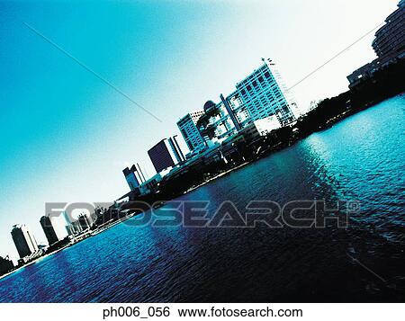 Minato-ku skyline, Tokyo, Japan View Large Photo Image Stock Photograph - Minato-ku skyline, Tokyo, Japan. Fotosearch