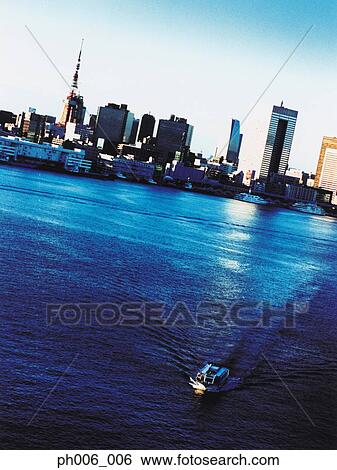 Tokyo Bay, Tokyo, Japan, Tokyo Tower in distance View Large Photo Image Stock Photograph - Tokyo Bay, Tokyo, Japan, Tokyo Tower in distance . Fotosearch