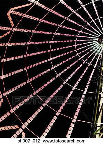 Stock Image - Ferris wheel, Odaiba, Tokyo, Japan. Fotosearch