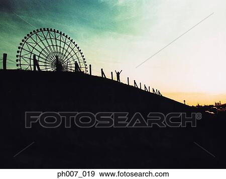Ferris wheel, Odaiba, Tokyo, Japan View Large Photo Image Stock Photo - Ferris wheel, Odaiba, Tokyo, Japan. Fotosearch