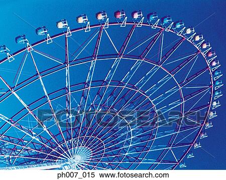 Ferris wheel, Odaiba, Tokyo, Japan View Large Photo Image Stock Photography - Ferris wheel, Odaiba, Tokyo, Japan. Fotosearch