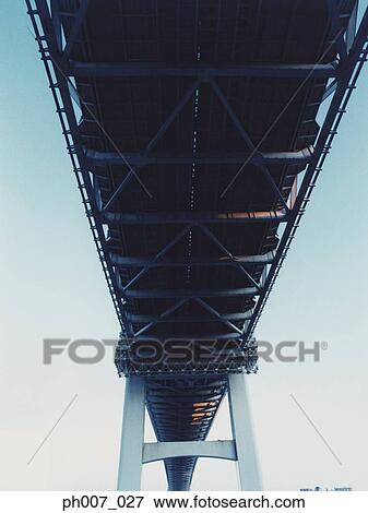Rainbow Bridge, close up, elevated view View Large Photo Image Stock Photo - Rainbow Bridge, close up, elevated view. Fotosearch