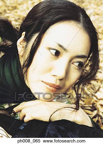 Portrait of an Asian woman View Large Photo Image Stock Photography - Portrait of an Asian woman. Fotosearch