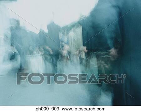 Business people commuting View Large Photo Image Stock Photo - Business people commuting. Fotosearch