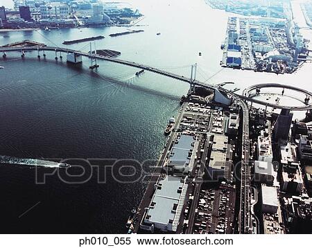 Aerial View of Minato-ku, Tokyo, Japan View Large Photo Image Stock Photography - Aerial View of Minato-ku, Tokyo, Japan. Fotosearch