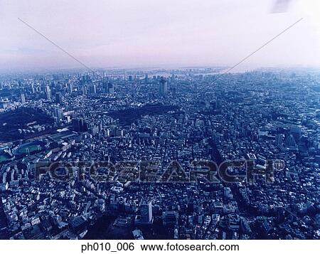 Aerial View of Shibuya-ku, Tokyo, Japan View Large Photo Image Stock Photograph - Aerial View of Shibuya-ku, Tokyo, Japan. Fotosearch