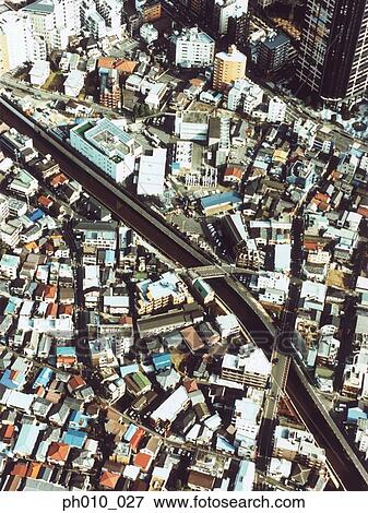 Aerial View of Shinjuku-ku, Tokyo, Japan View Large Photo Image Stock Photo - Aerial View of Shinjuku-ku, Tokyo, Japan. Fotosearch
