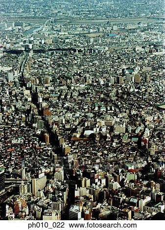 Aerial View of Toshima-ku, Tokyo, Japan View Large Photo Image Stock Image - Aerial View of Toshima-ku, Tokyo, Japan. Fotosearch