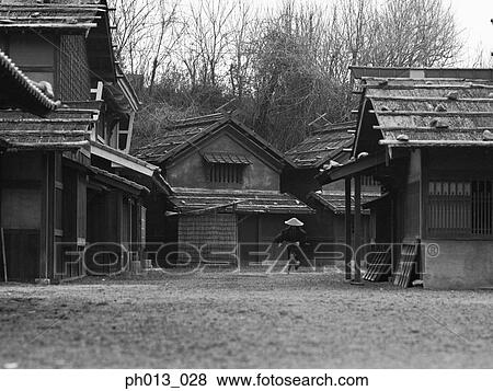 Samurai warrior running in an estate View Large Photo Image Stock Photo - Samurai warrior running in an estate. Fotosearch