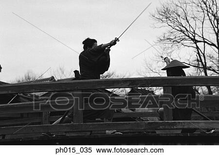 Two Samurai warriors fighting View Large Photo Image Stock Photography - Two Samurai warriors fighting. Fotosearch
