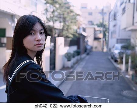 Portrait of an School girl View Large Photo Image Stock Image - Portrait of an School girl. Fotosearch