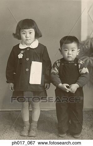 Portrait of brother and sister View Large Photo Image Stock Photo - Portrait of brother and sister. Fotosearch