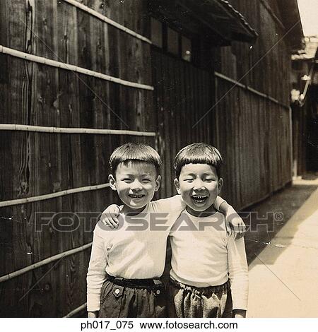 Stock Photography - Twin brothers. Fotosearch