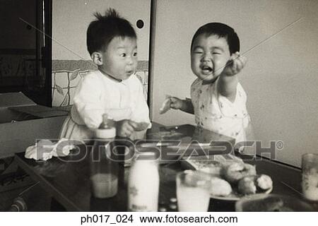Two baby boys View Large Photo Image Picture - Two baby boys. Fotosearch