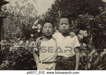 Two brothers View Large Photo Image Stock Image - Two brothers. Fotosearch