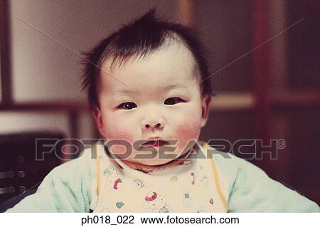 Portrait of a baby View Large Photo Image Stock Image - Portrait of a baby. Fotosearch