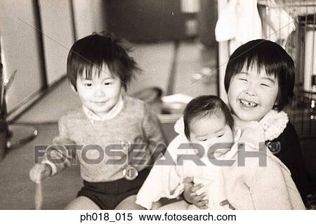 Portrait of three siblings View Large Photo Image Stock Photography - Portrait of three siblings. Fotosearch