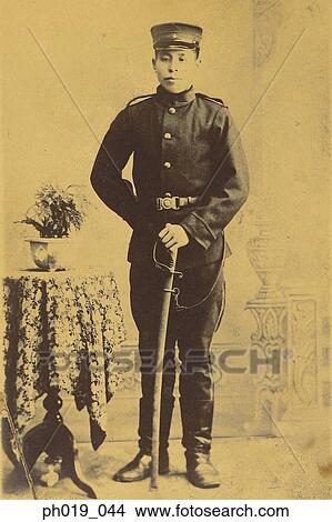Portrait of a Japanese soldier View Large Photo Image Picture - Portrait of a Japanese soldier. Fotosearch