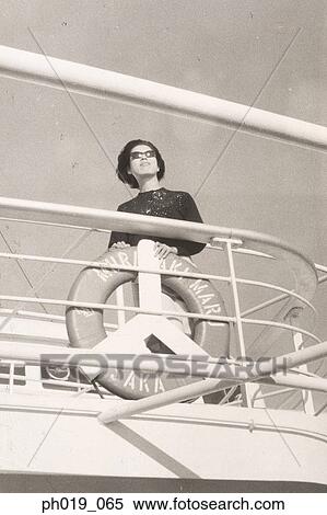 Portrait of an Asian woman on the cruise ship View Large Photo Image Stock Photography - Portrait of an Asian woman on the cruise ship. Fotosearch