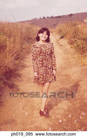Stock Photography - Portrait of an Asian woman. Fotosearch