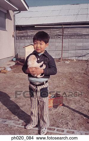 Portrait of a boy and dog View Large Photo Image Picture - Portrait of a boy and dog. Fotosearch