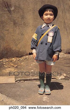 Portrait of a girl in school uniform View Large Photo Image Picture - Portrait of a girl in school uniform. Fotosearch