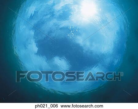 Fisheye view of sky, underwater view View Large Photo Image Stock Photograph - Fisheye view of sky, underwater view. Fotosearch