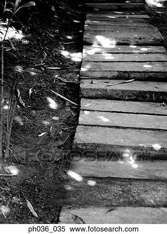 Stock Photography - A pathway of steps. Fotosearch