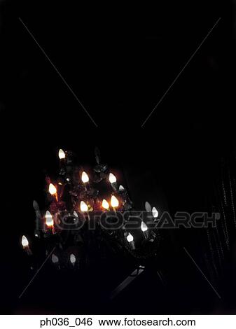 Lighted chandelier View Large Photo Image Stock Photograph - Lighted chandelier. Fotosearch