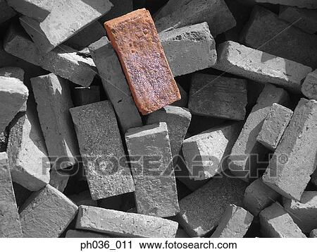Pile of bricks View Large Photo Image Stock Image - Pile of bricks. Fotosearch
