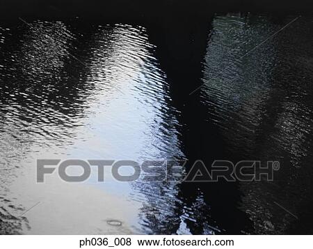 Reflections on water View Large Photo Image Stock Photo - Reflections on water. Fotosearch
