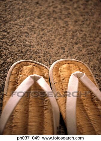 A pair of Japanese clogs View Large Photo Image Stock Photo - A pair of Japanese clogs. Fotosearch
