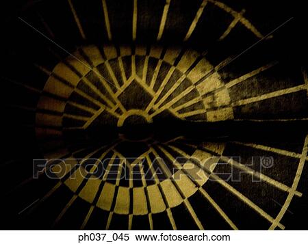Stock Photography - A round symbol. Fotosearch