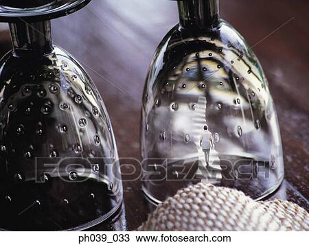 Two wine glasses View Large Photo Image Stock Image - Two wine glasses. Fotosearch